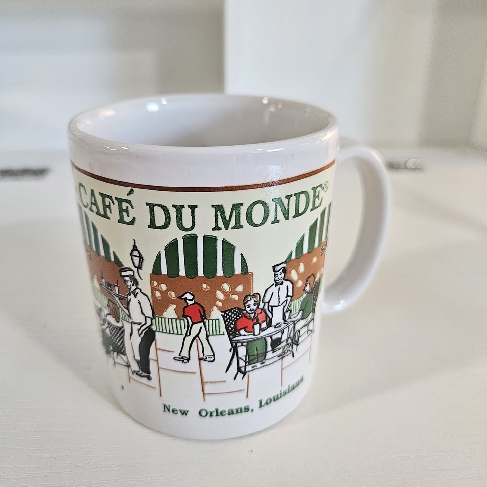 Vintage Cafe Du Monde Coffee Mug | Original French Market New Orleans LA...